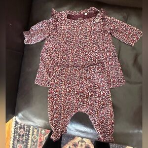 Floral Dress with pants